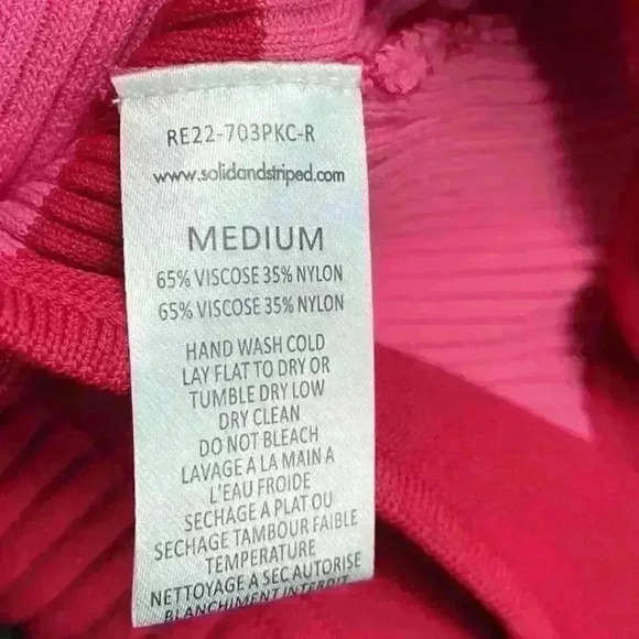 Solid & Striped Michelle BodySuit Medium NWT Medium - Picture 5 of 9